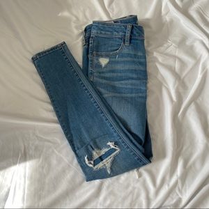 American Eagle Ripped jeans with patches